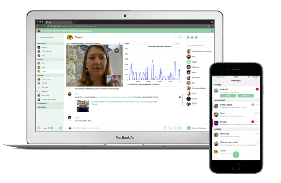 Matrix.org - Introducing Matrix Widgets - including Jitsi video  conferencing!