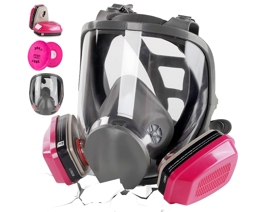 Air Masks for Smoke, Chemical, and Viral Protection