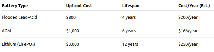 Battery Bank Breakdown: How to Choose the Right Batteries for Off-Grid Living