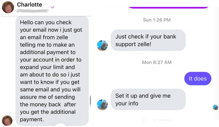 How a Facebook Marketplace Scam Uses Fake Zelle Emails to Trick Users -  Business Insider