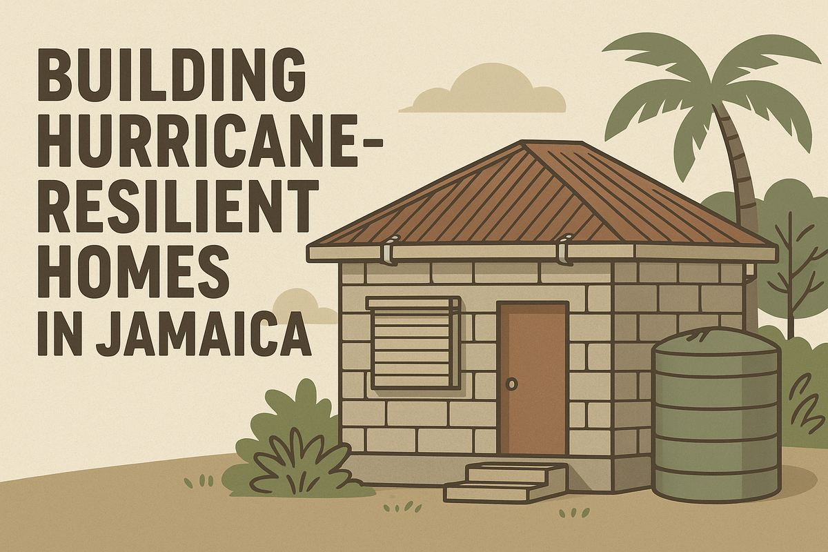 Building Hurricane-Resilient Homes in Jamaica