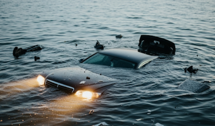 How to Safely Escape a Car Submerged in Water