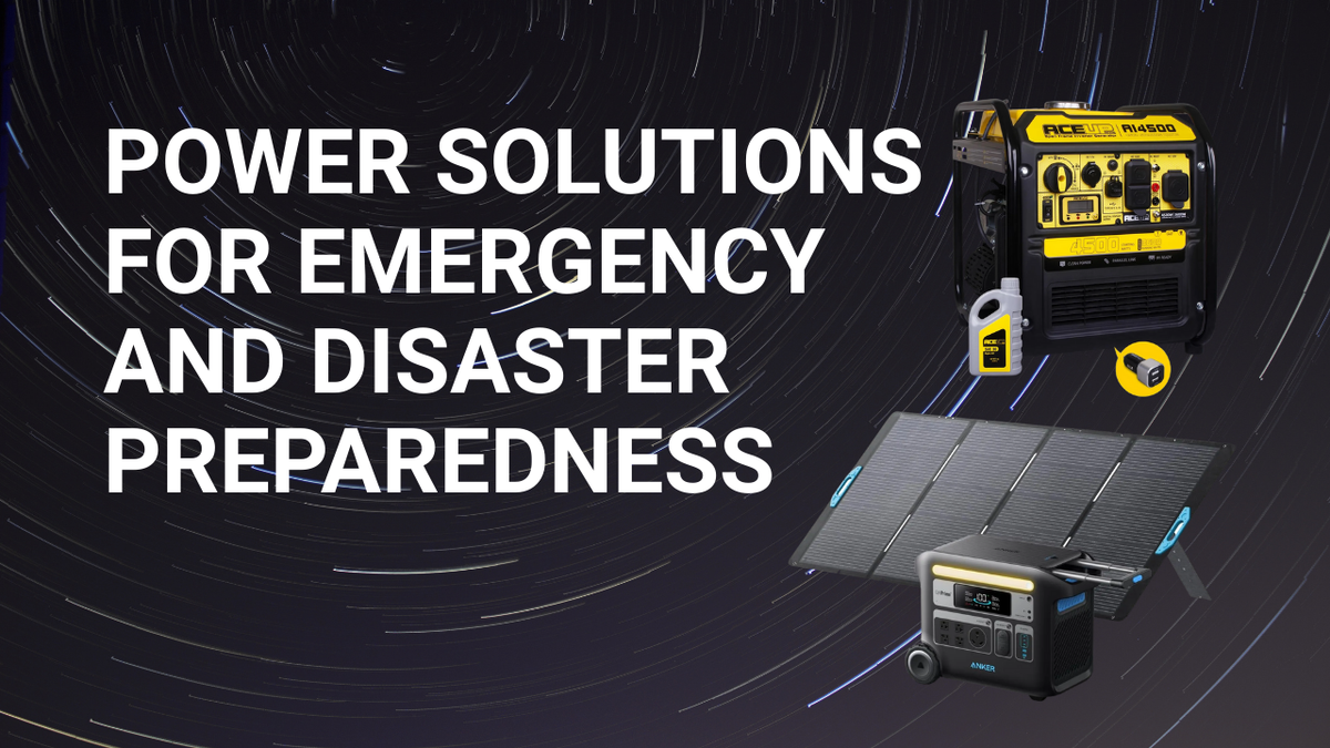 Power Solutions for Emergency and Disaster Preparedness