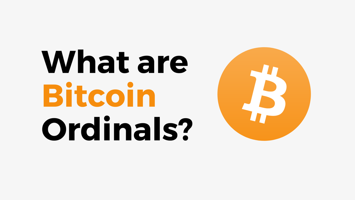What are Bitcoin Ordinals?