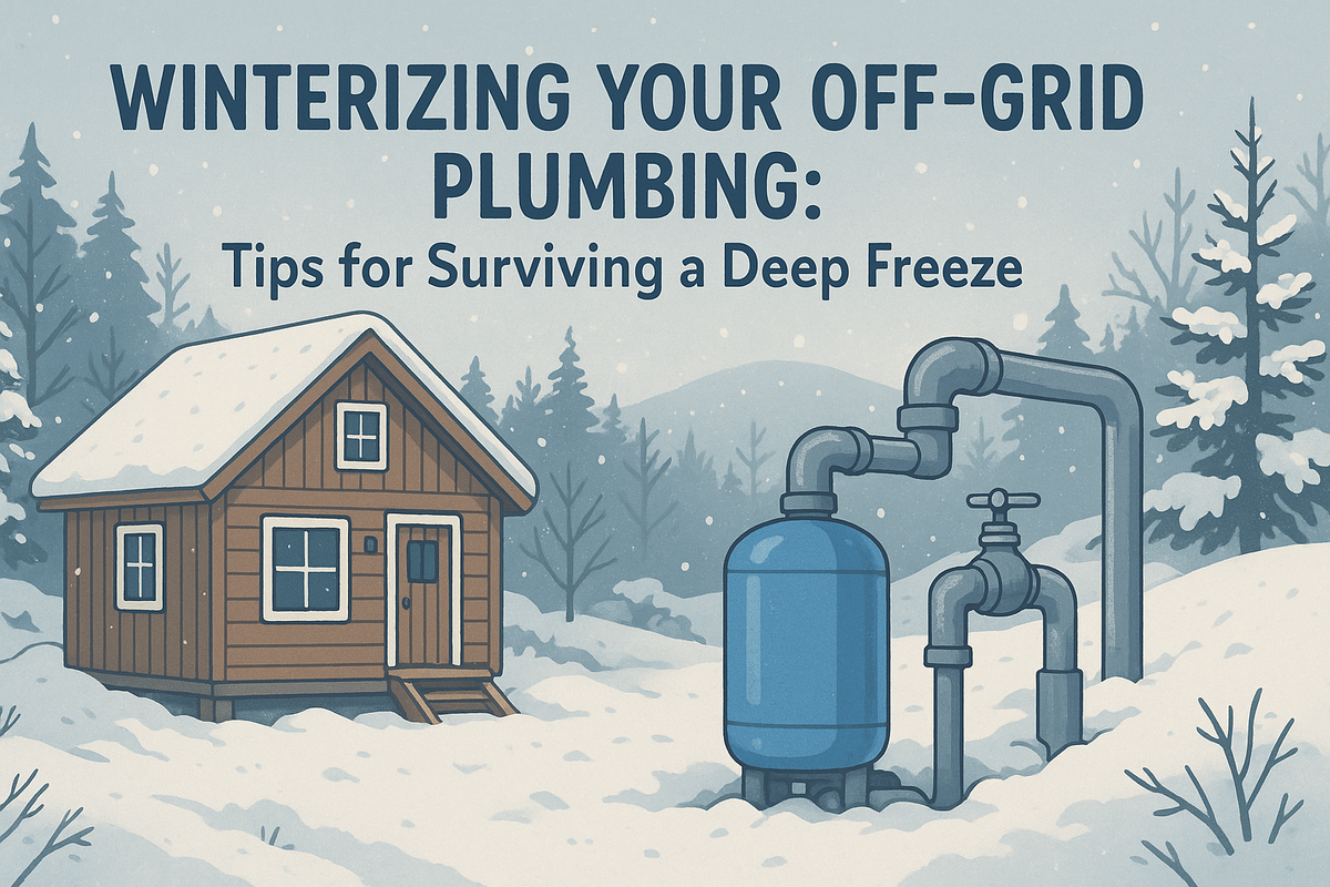 Winterizing Your Off-Grid Plumbing: Tips for Surviving a Deep Freeze