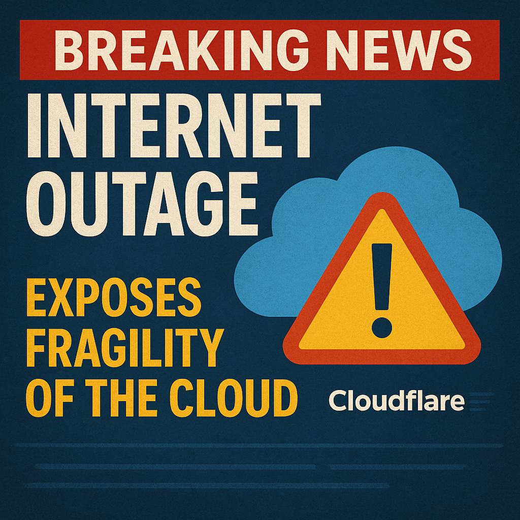 🔴Breaking: Global Internet Outage Exposes Fragility of the Cloud