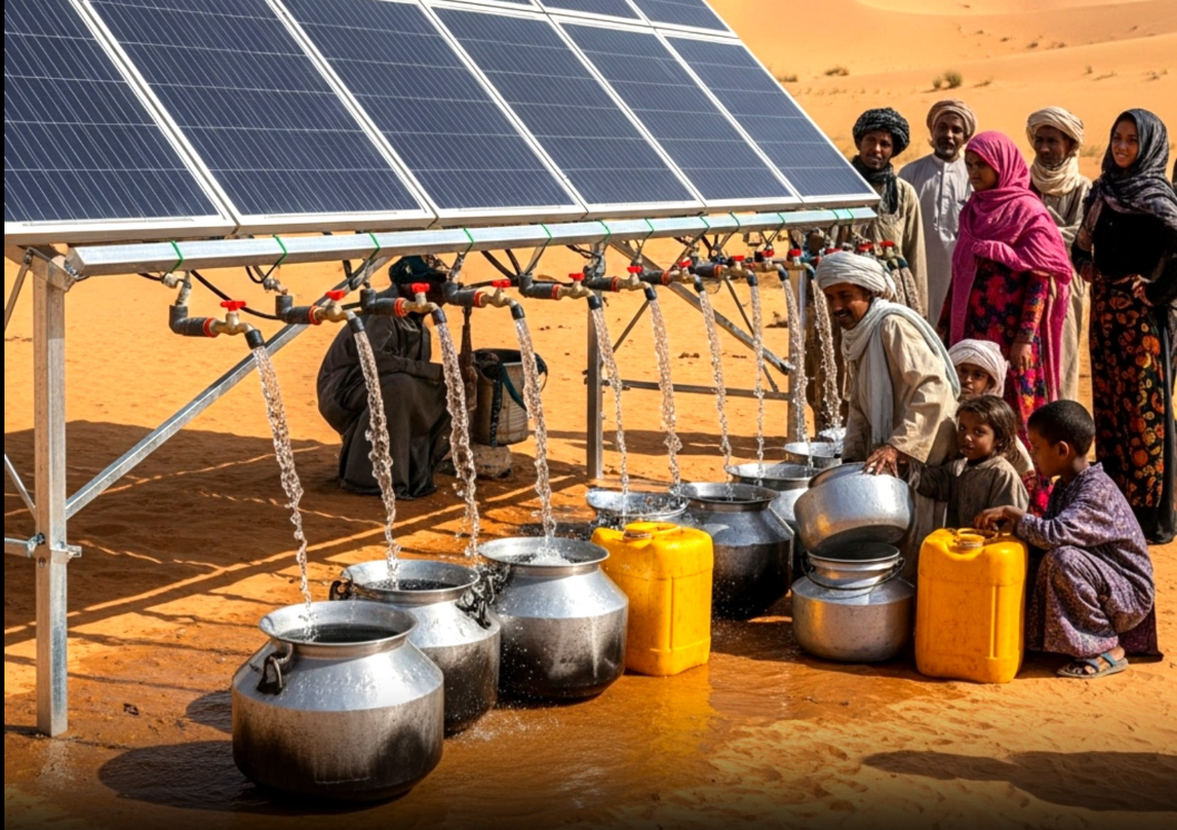 New Solar Panel Makes Drinking Water from the Air