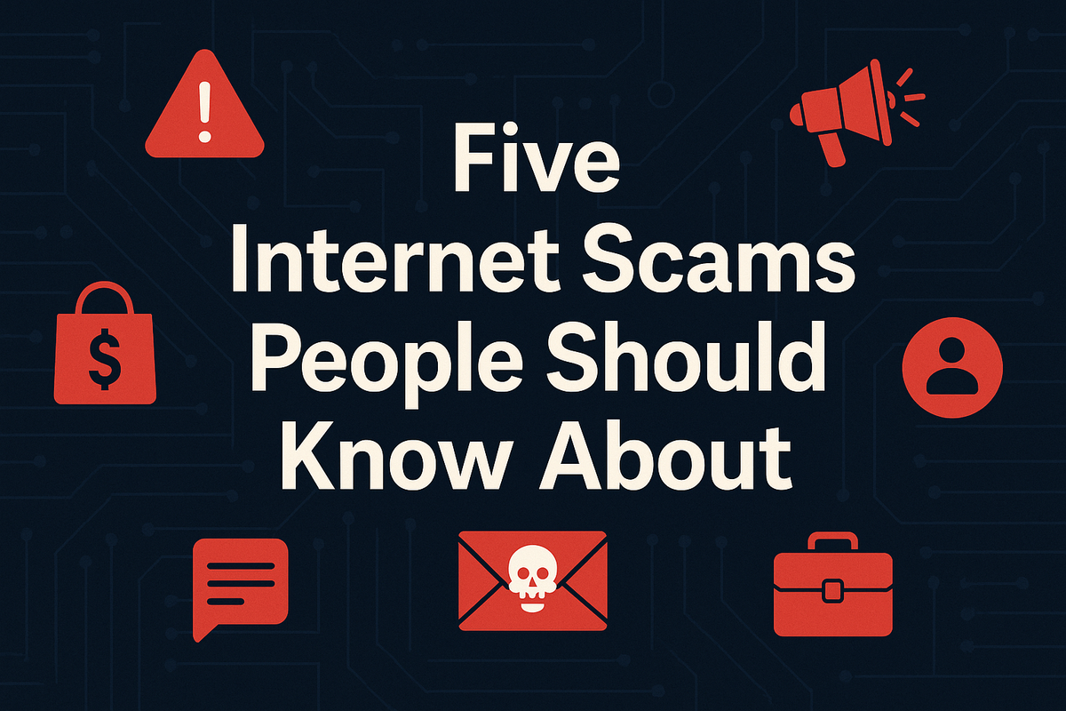5 internet scams you should know about & How to protect yourself