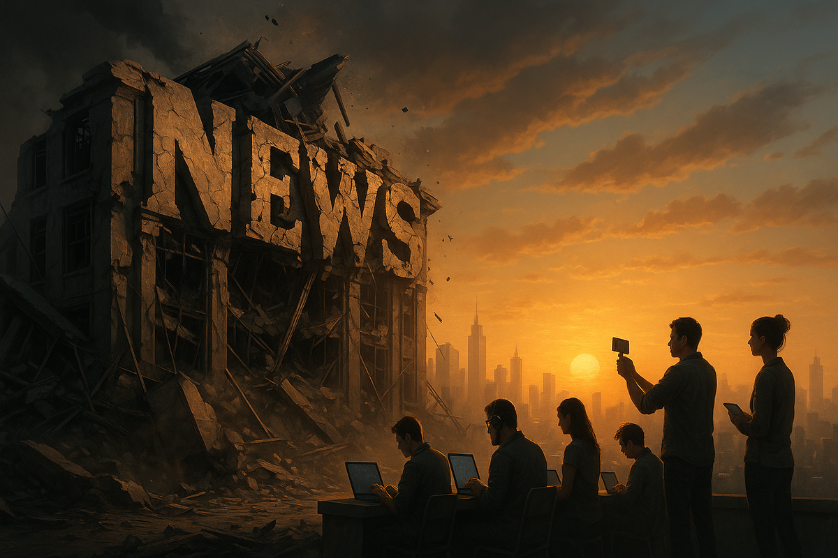 The Collapse of Traditional Media — and What Replaces It