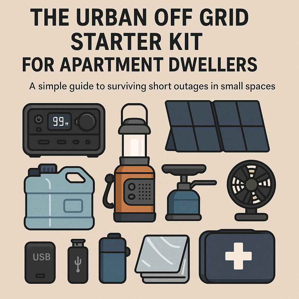 The Urban Off Grid Starter Kit for Apartment Dwellers