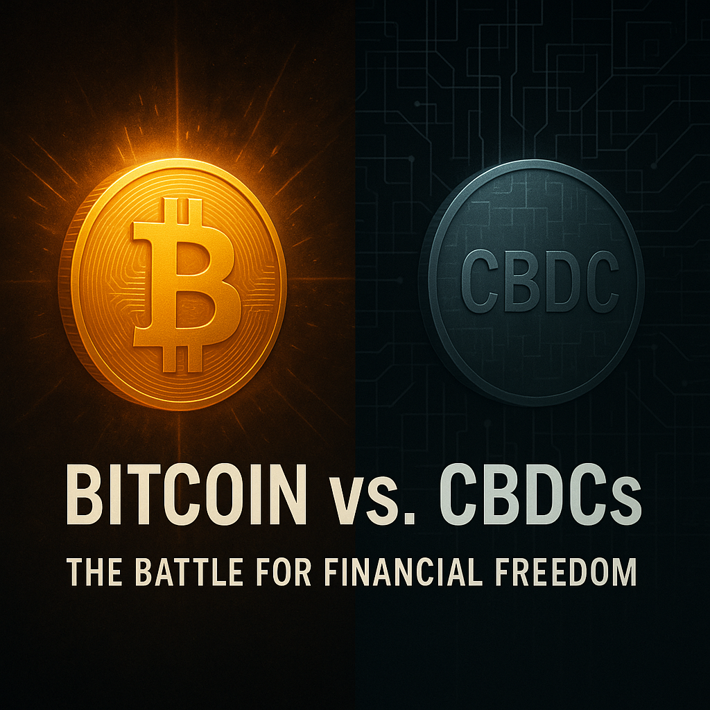 Bitcoin vs. CBDCs: The Battle for Financial Freedom