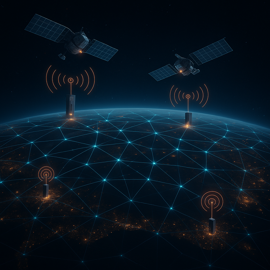 Start-Up Launches Decentralized Internet Satellites - The New Mesh Age Begins