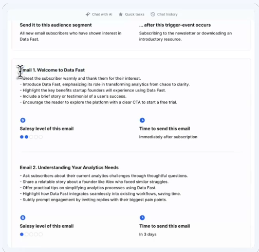 Get actionable insights and AI-driven solutions with FounderPal