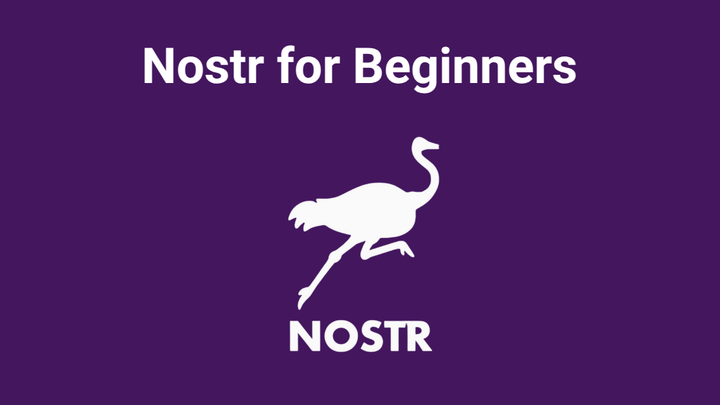 Nostr for Beginners Presentation slides