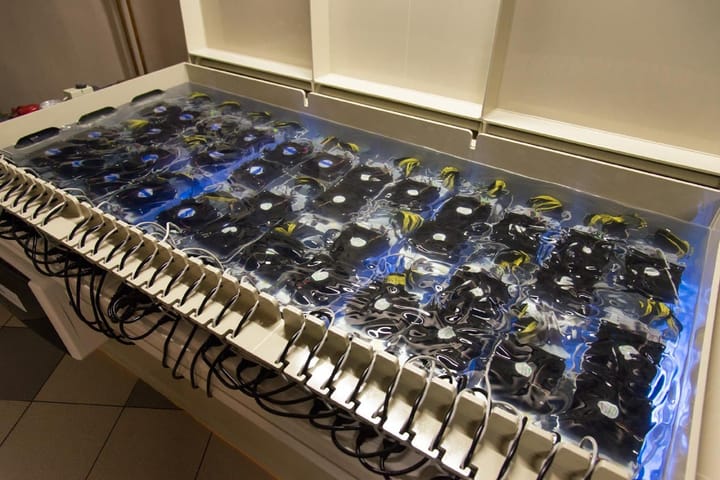 Immersion Bitcoin Mining