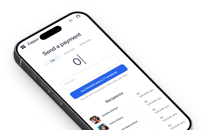 Zapping the Nostr Community with Zapper.fun