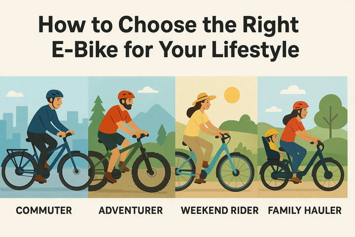How to Choose the Right E-Bike for Your Lifestyle