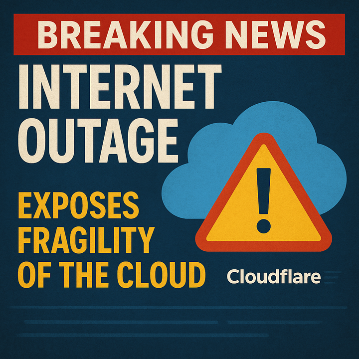 🔴Breaking: Global Internet Outage Exposes Fragility of the Cloud