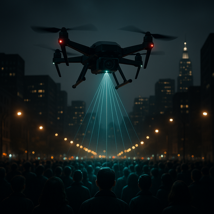 Leaked Photos Show Police Drones Equipped with Facial-Recognition AI