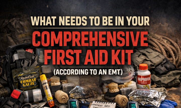 The First Aid Kit Most People Think They Have (And What an EMT Would Actually Pack)